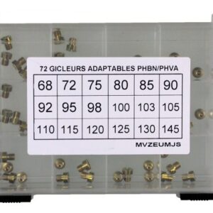 BOITE 72 GICLEURS SCOOT