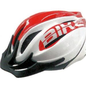 CASQUE VELO ROUGE-BLANC