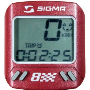 COMPTEUR SIGMA MC8 ROUGE