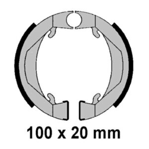 MACHOIRE FREIN MBK 100x20