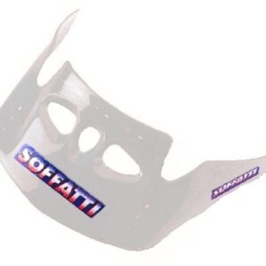 VISIERE DE CASQUE BLANCHE